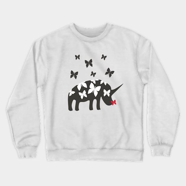 Very good Rhino Crewneck Sweatshirt by JuliaBadeeva